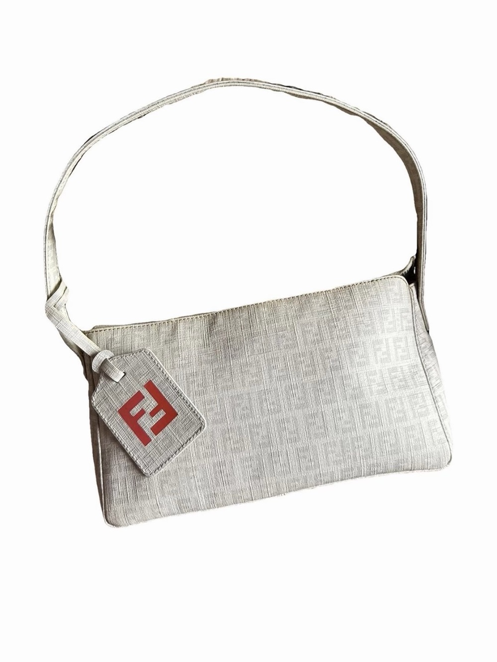 Fendi Cream Shoulder Bag